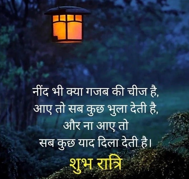 Good Night Images in Hindi