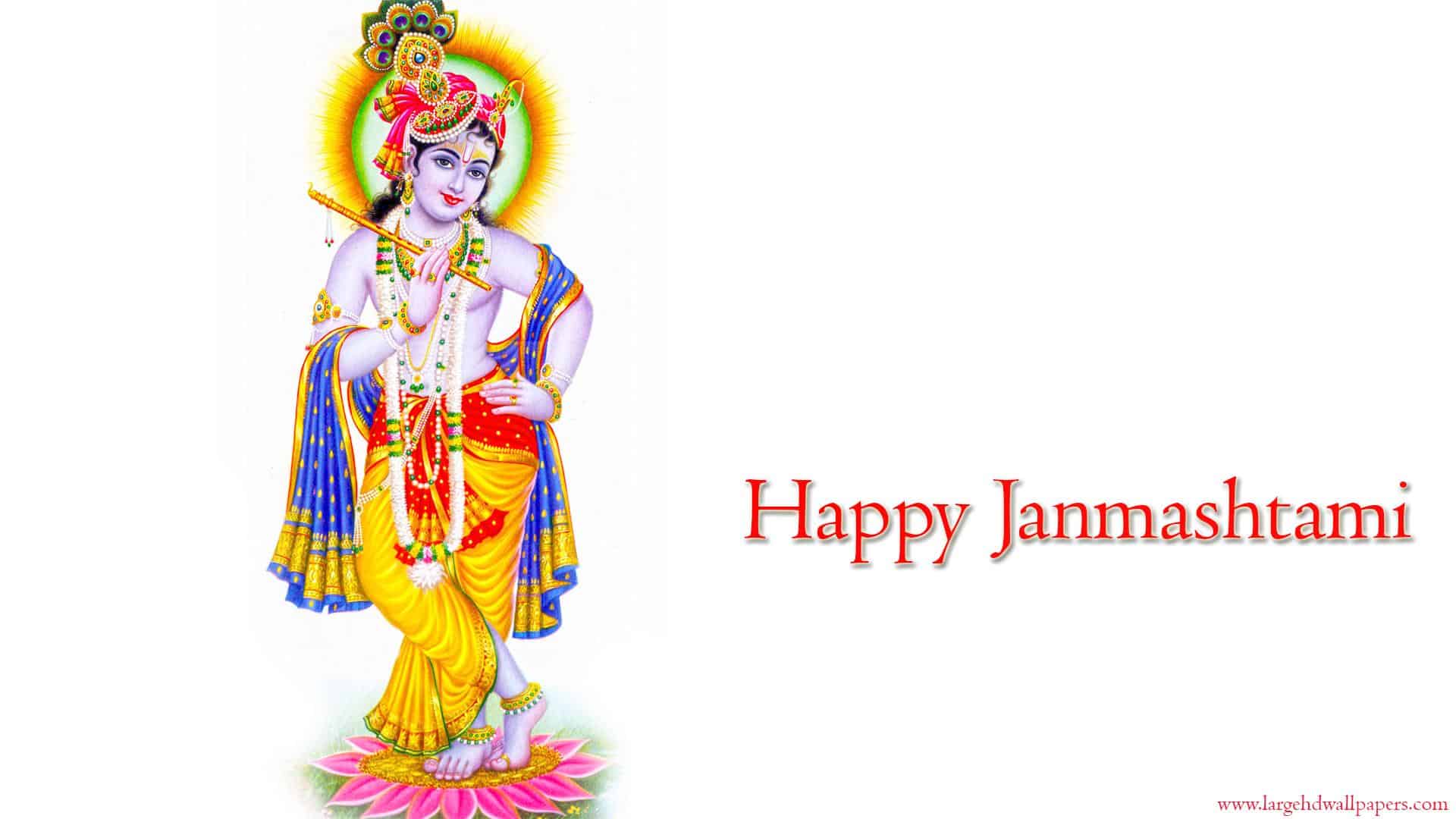 Shree krishna hd wallpapers on shubh janmashtami