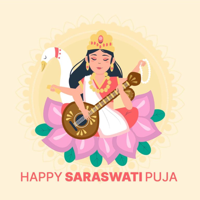 35+ Happy Saraswati Puja Images, Pics, Photos & Wallpaper (HD)