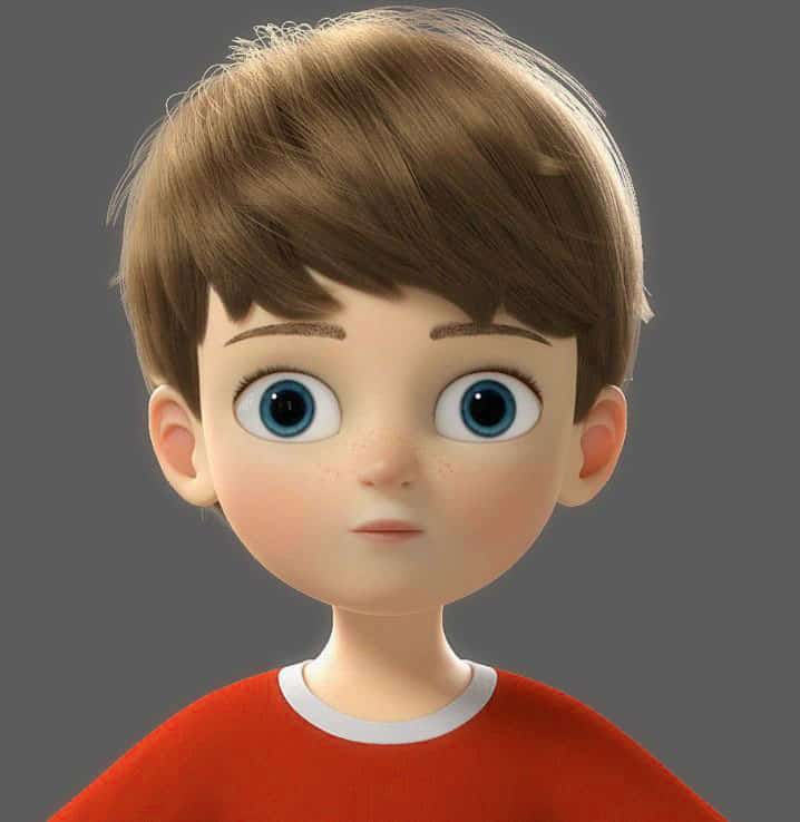 Cartoon Boy Pic