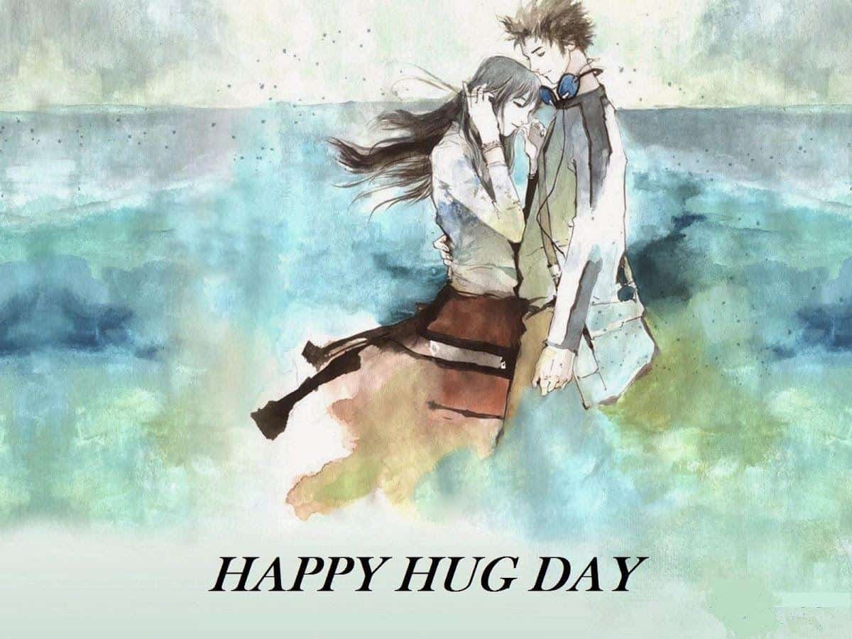 Hug Day Wallpaper