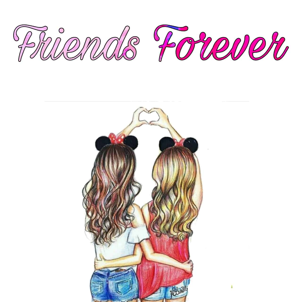 4 best friends forever images for whatsapp