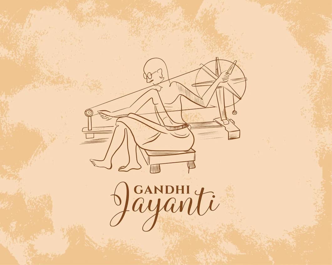 2 October Gandhi Jayanti Images
